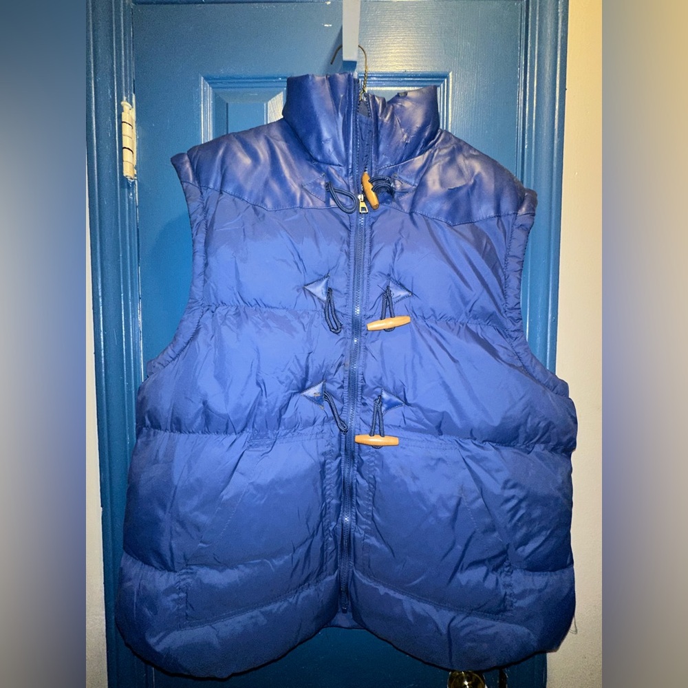 Anker East Navy Blue Puffer Vest
